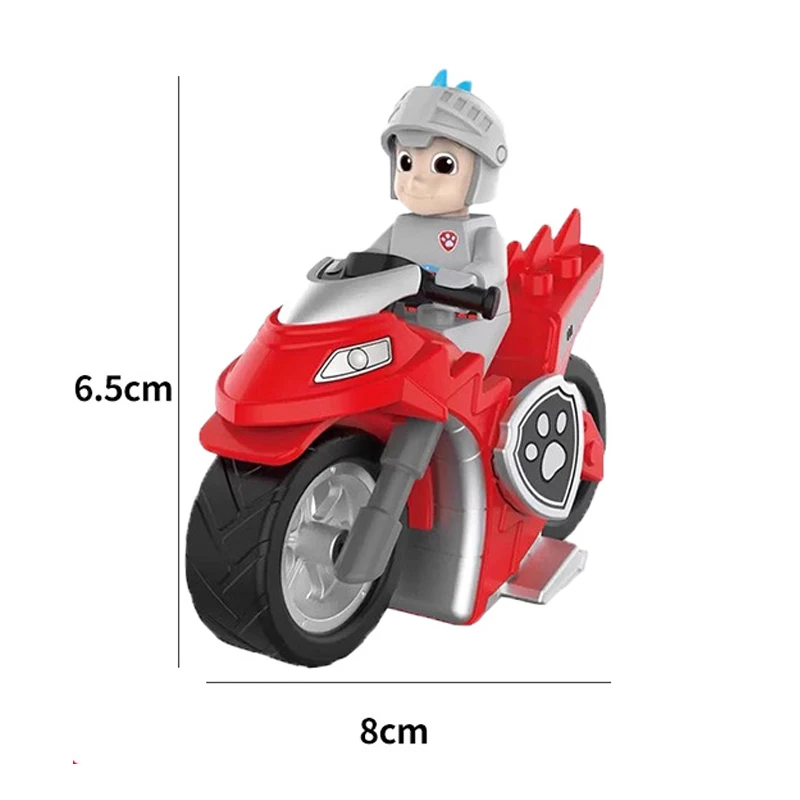 

Paw Patrol Action Figure Toys Captain Ryder Motorcycle Skye Marshall Zuma Chase Building Blocks Cars Toys Children Gifts