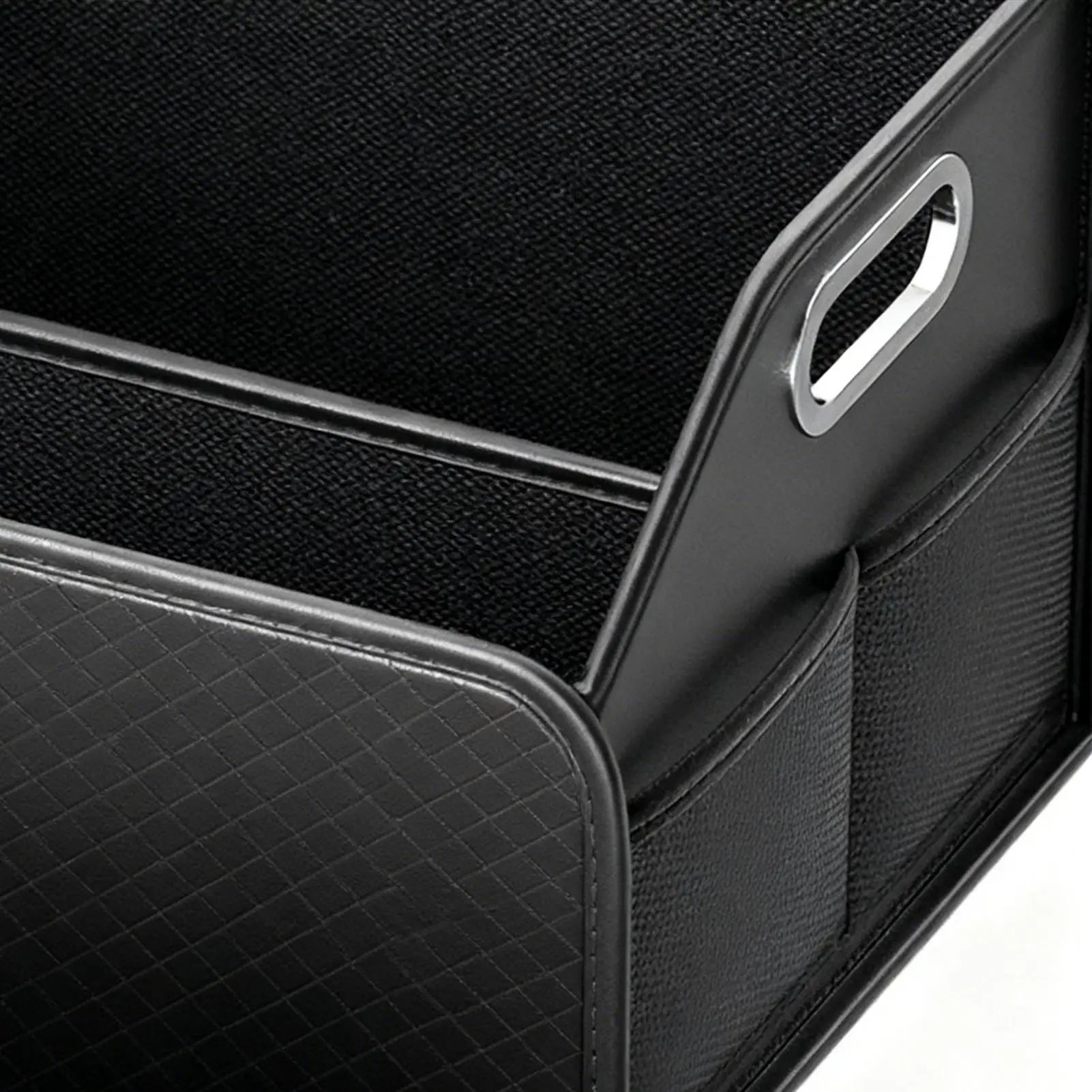 

Car Trunk Organizer SUV Foldable With Handles Folding Car Trunk Storage Organizer For SUV RV Sedan Automotive Vehicle