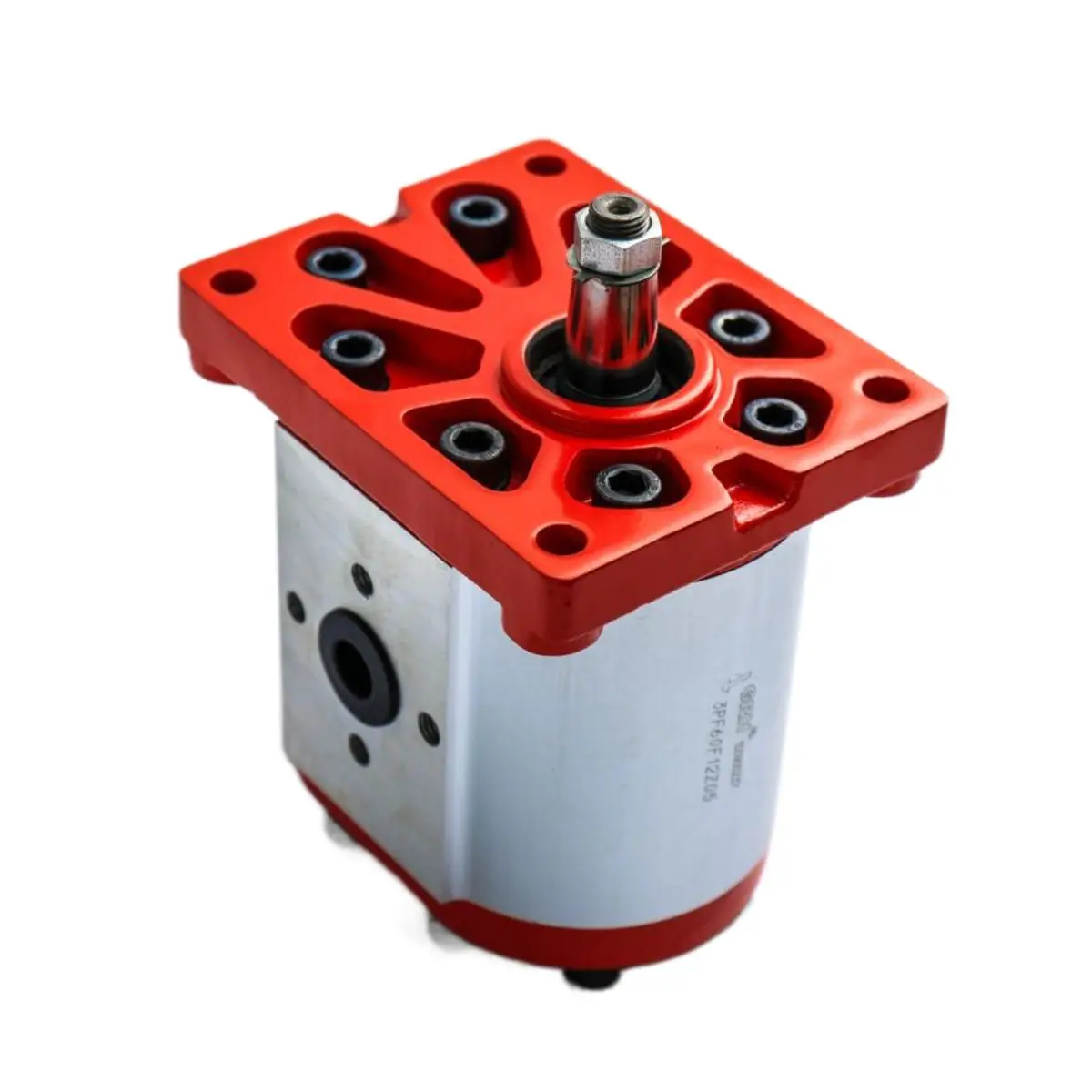 Bestverkopende kleine hydraulische elektrische oliepomp van hoge kwaliteit Hydraulische tandwielpomp voor kleine machines met cilinderinhoud van 46 ml / r