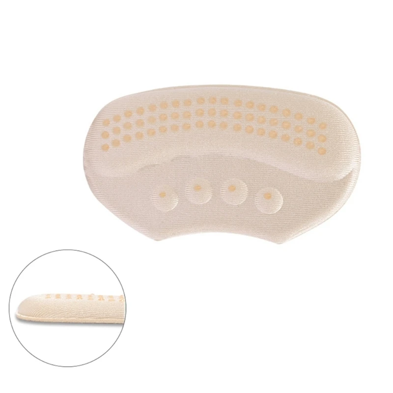 Heel Pads Inserts Grips Liner,Back of Heel Protector Cushions Prevent Too Big Shoe from Heel Slipping,Blisters Women Men