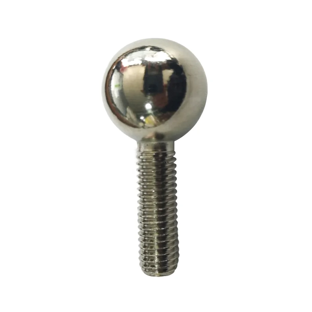 

Spherical Screw 20mm Diameter M8 Thread 45mm Length Nickel Plated Carbon Steel 3D Printer Accessories Parts Anti Rust