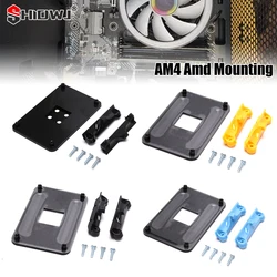 1PC CPU Heatsink Mount Bracket Back Plate AMD RYZEN Socket AM4 CPU Fan Cooler CPU Bracket Easy Installation Plastic 10.9×6.1cm