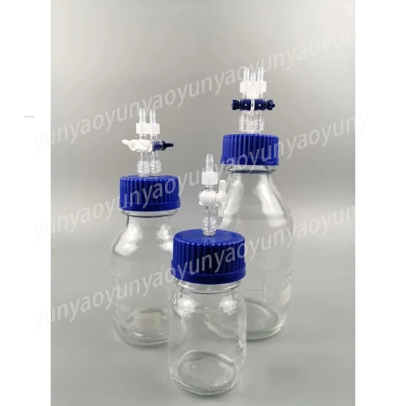 With switch valve buffer bottle negative pressure suction replenishment vacuum replenishment fermenter sampling