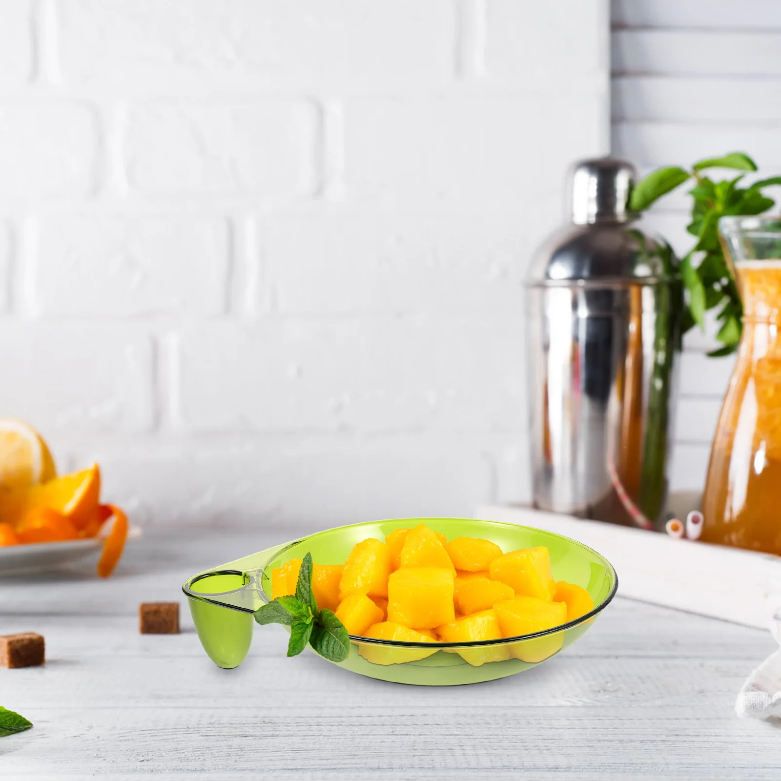 

1pcs Fruit Tray Large Capacity Multifunctional Creative Design Kitchen Fruit Bowl For Living Room Tea Table Snack Serving Plate