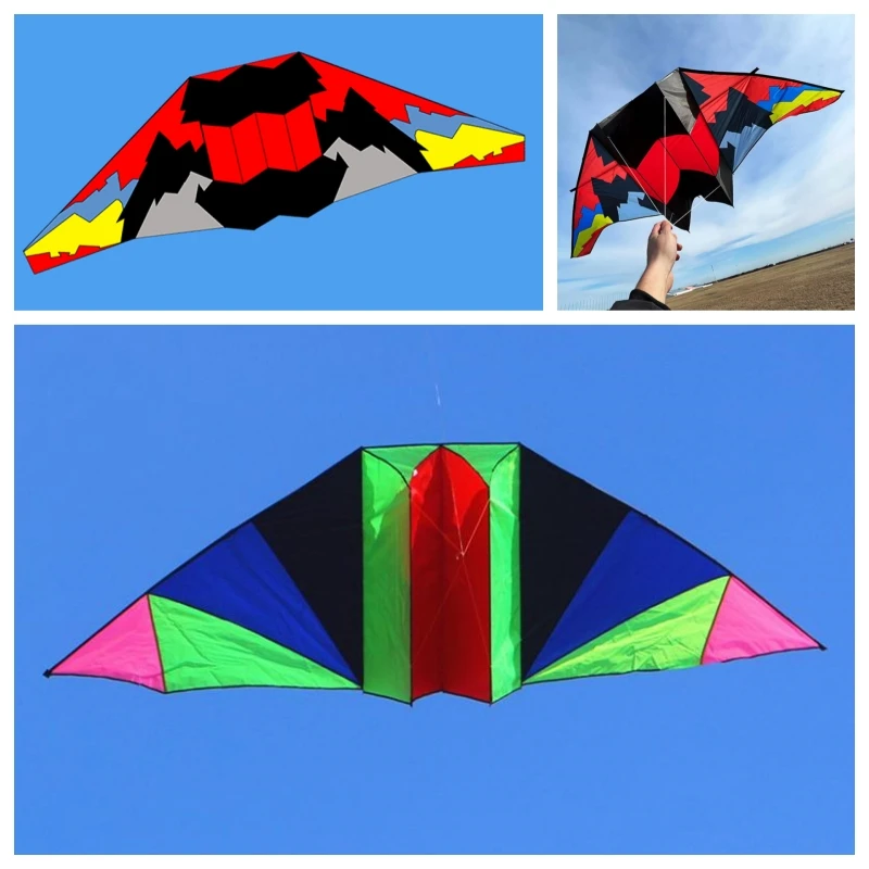 

Glider kites for adults kites ripstop nylon kites outdoor toy Kite string Children eagle lighting kite repeller for birds fun