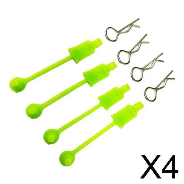 

RC Model Car Shell Body Clips Pins 1 10 Scale Replacement Accessories Kit for ARRMA Mega Senton Granite Typhon