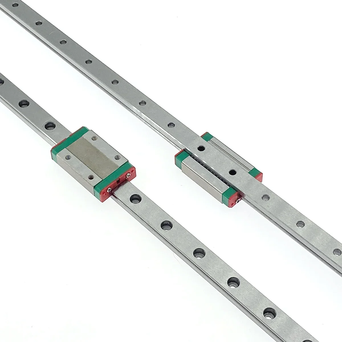 Kande MGN7 MGN9 MGN12 MGN15 200 400 500 800mm Miniature Linear Rail Slide 1pc MGN Linear Guide 1PC MGN Block for CNC 3d Printer