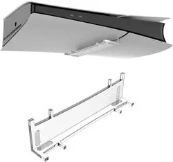 Stand for PS5 Slim, Cooling Feet, Horizontal Placement Bracket Holder for PS5 Slim Console Flat Stand Compatible with PS5 Slim H