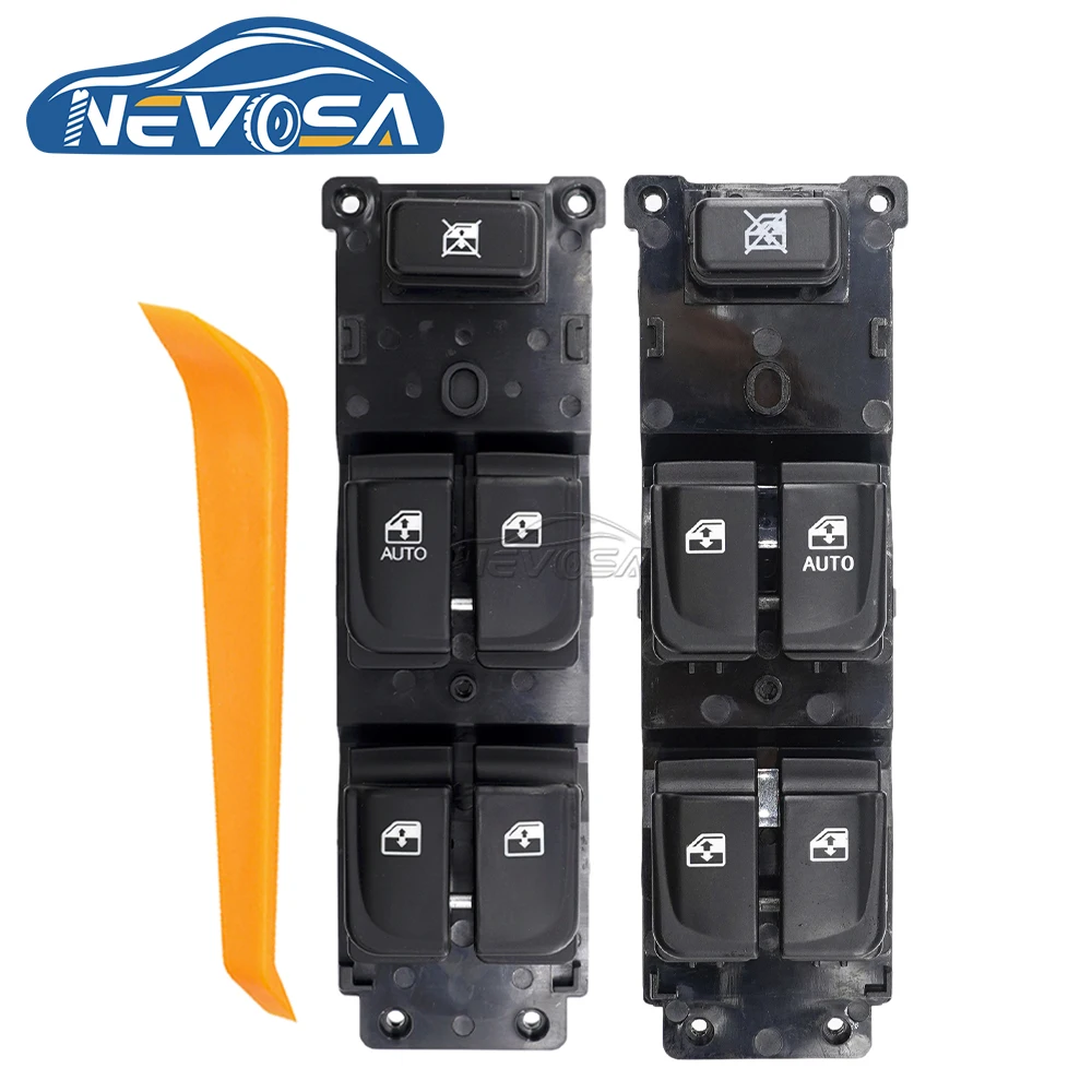 

NEVOSA 93570-1J100 93570-1J102 LHD RHD Left Right Driver Power Window Switch For Hyundai i20 2008 2009 2010 2011 2012 2013 2014