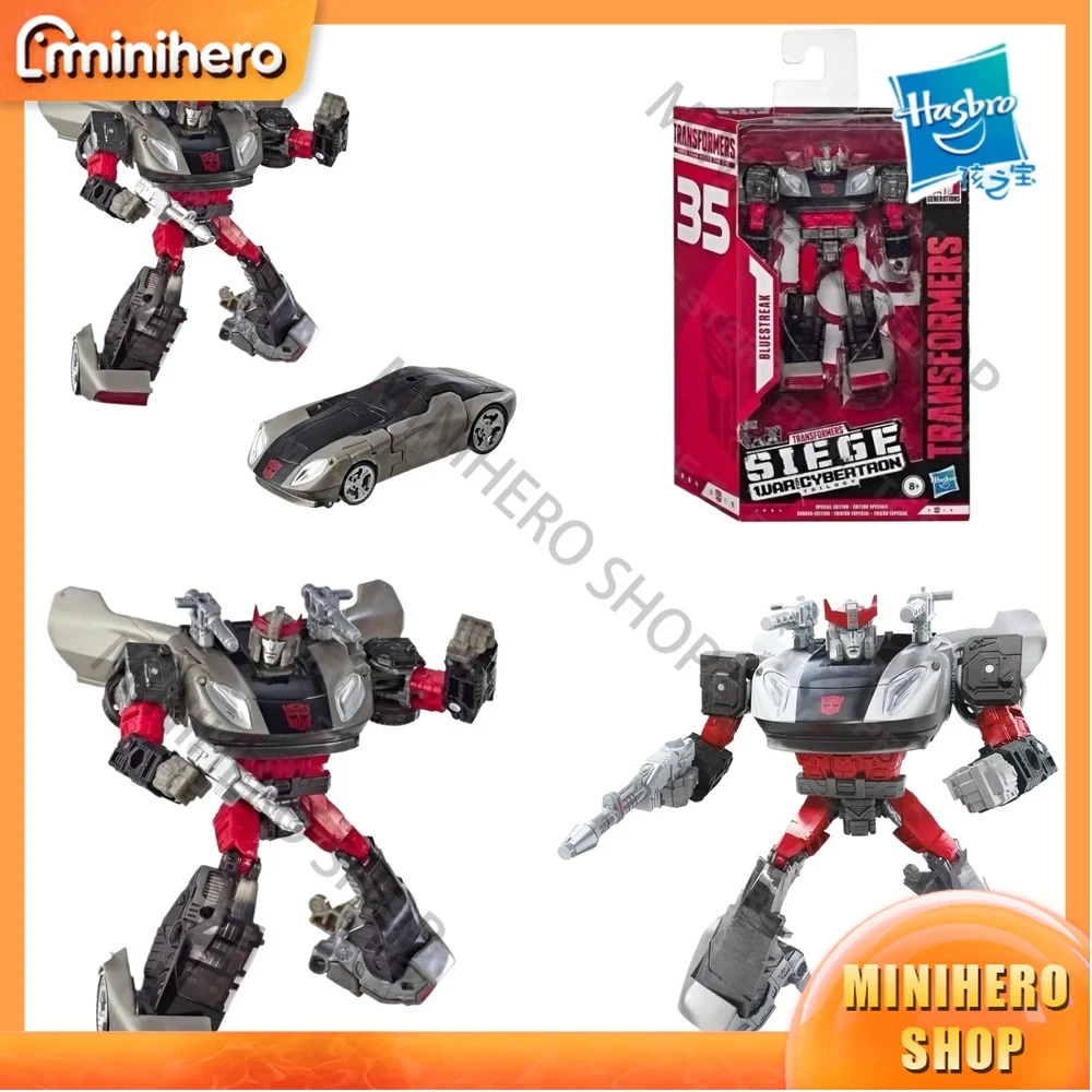 

В наличии оригинальная супер-экшн-фигурка Hasbro Transformers War for Cybertron Siege WFC-S64 Bluestreak G1 Movie Cartoon