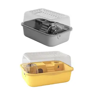 Lồng lớn sang trọng di động lớn, có thể mở trên, thoáng khí, động vật nhỏ, tập thể dục, ném nhà, chuột, động vật 8 Doanh số bán đất chính cho Hamster - 5