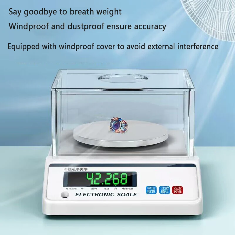 

Balance Weight Scale 0.01g Precision Scale Jewelry Scale Digital Precision Balance Digital Scale Lab Precision Analytical