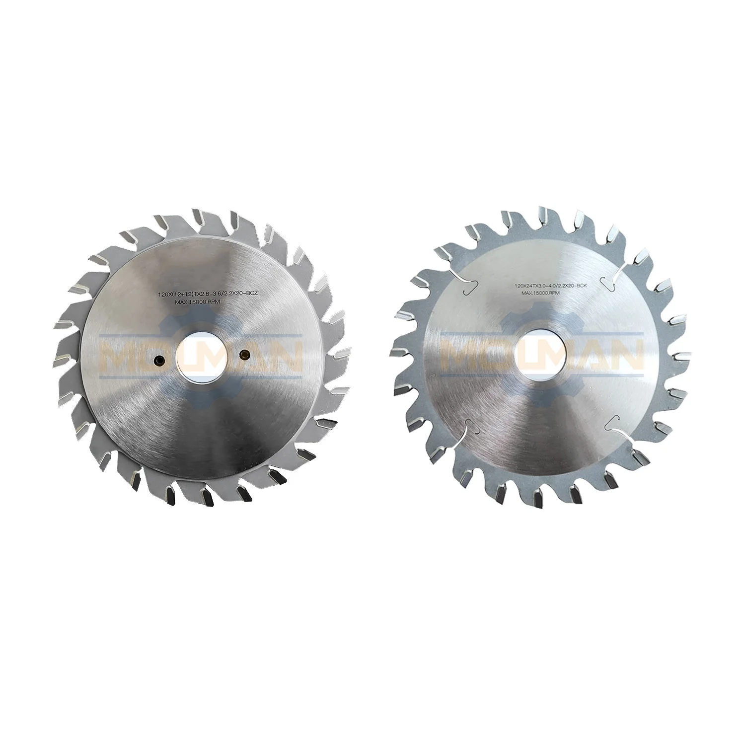 120mm TCT Circular Scoring Saw Blade for MDF Panel Wood Cutting Disc