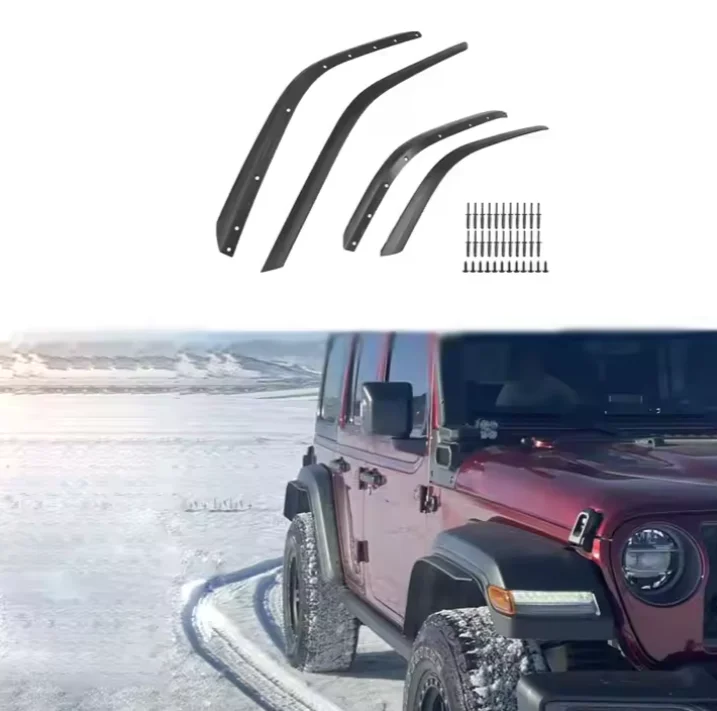 

Extension Fender Trim For Jeep Wrangler JL Fit Original Low Fender Auto Small Fender Accessories Maiker Manufacturer