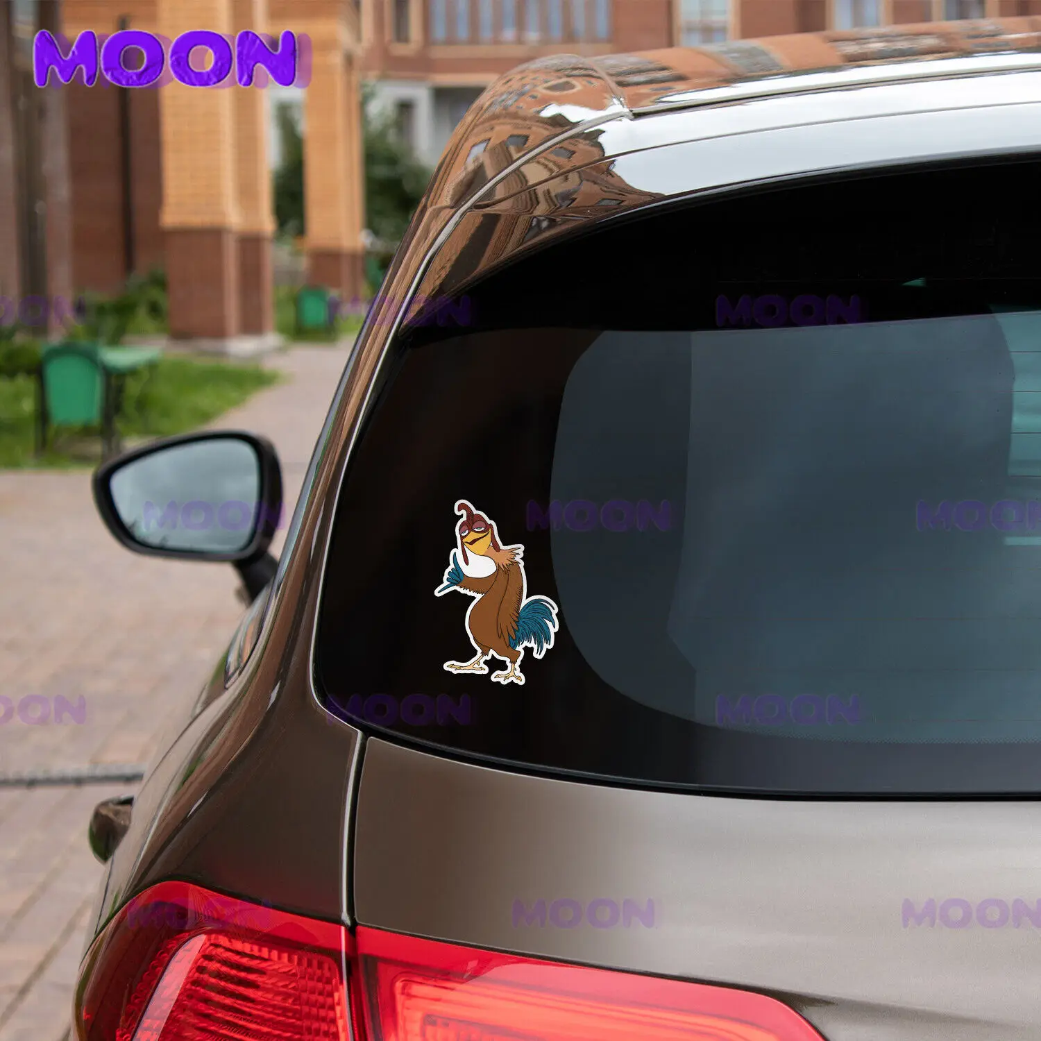 

Proud Chicken Joe Is A Vibe Cartoon Decal Car Bumper Laptop Vinyl Sticker Decal