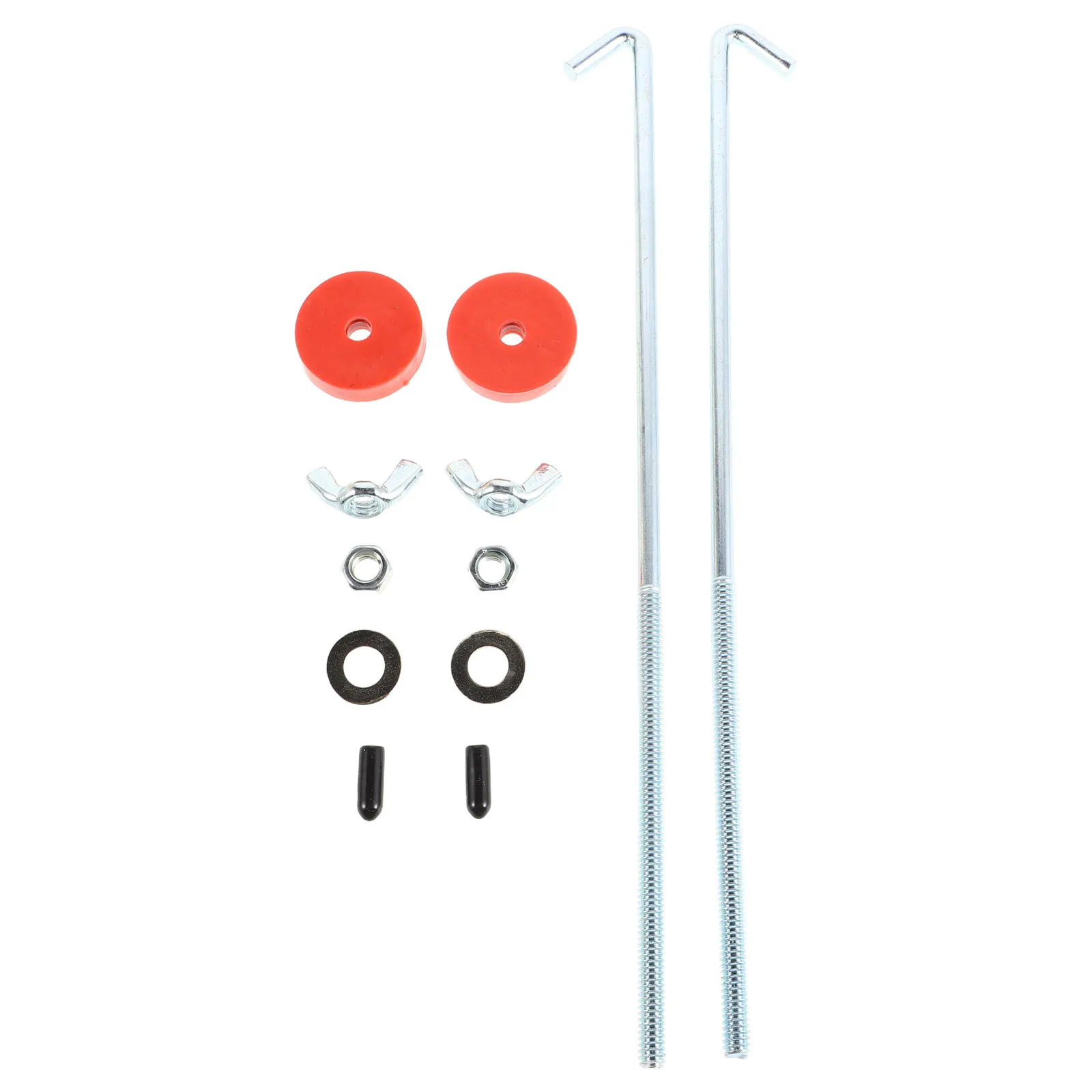 

2Pcs Metal Hold Down Bracket Car Retention Kit Bolt Clamp Secure Fastening Kit Easy Installation