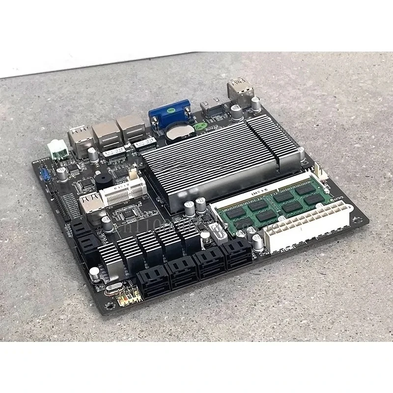 J1900/B75K9-ETH control main board NAS Black Synghui Flying Bull network storage multi-hard disk, disassembly parts