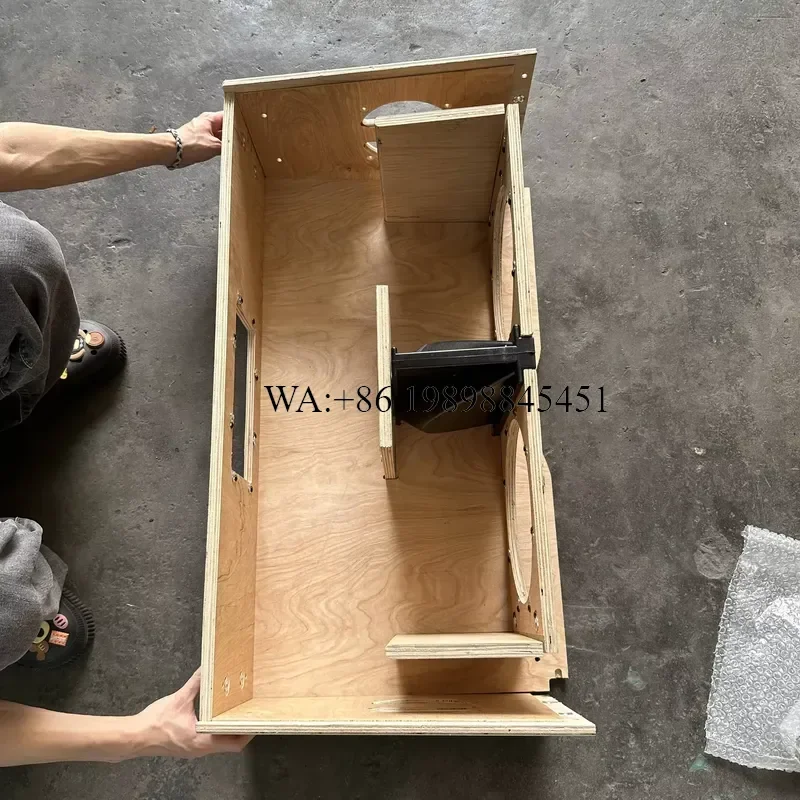 WMWMNU Factory Direct LA10 Full Frequency Line Array Speaker Accessories 8 Inch Home Theater Wooden Box Two-Way Audio