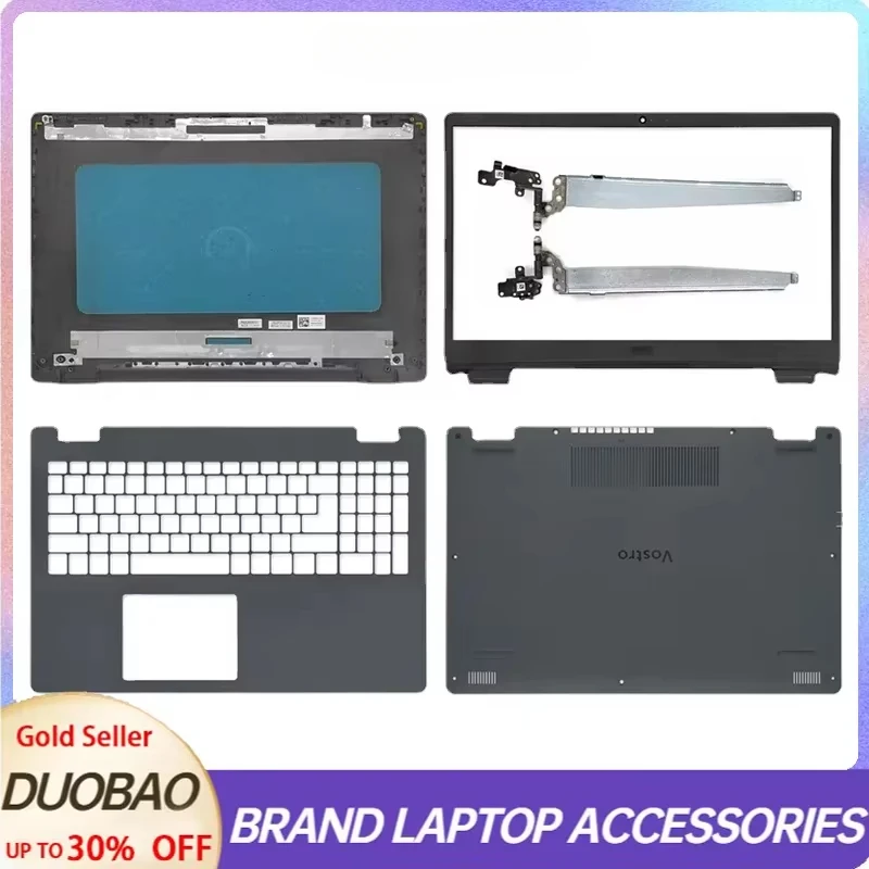 

New For Dell Vostro 15 3501 3505 3500 Laptop LCD Back Cover Top Rear Lid Front Bezel Palmrest Upper Bottom Base Case Hinges