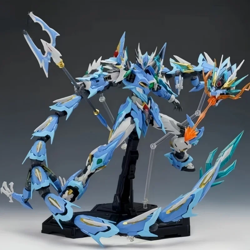 

Новинка в наличии Ao Bing, Bai Qi собранный Холодный дракон с драконом, модель Guochuang Mecha, Nezha, коллекция Cao Ren Ganjiang