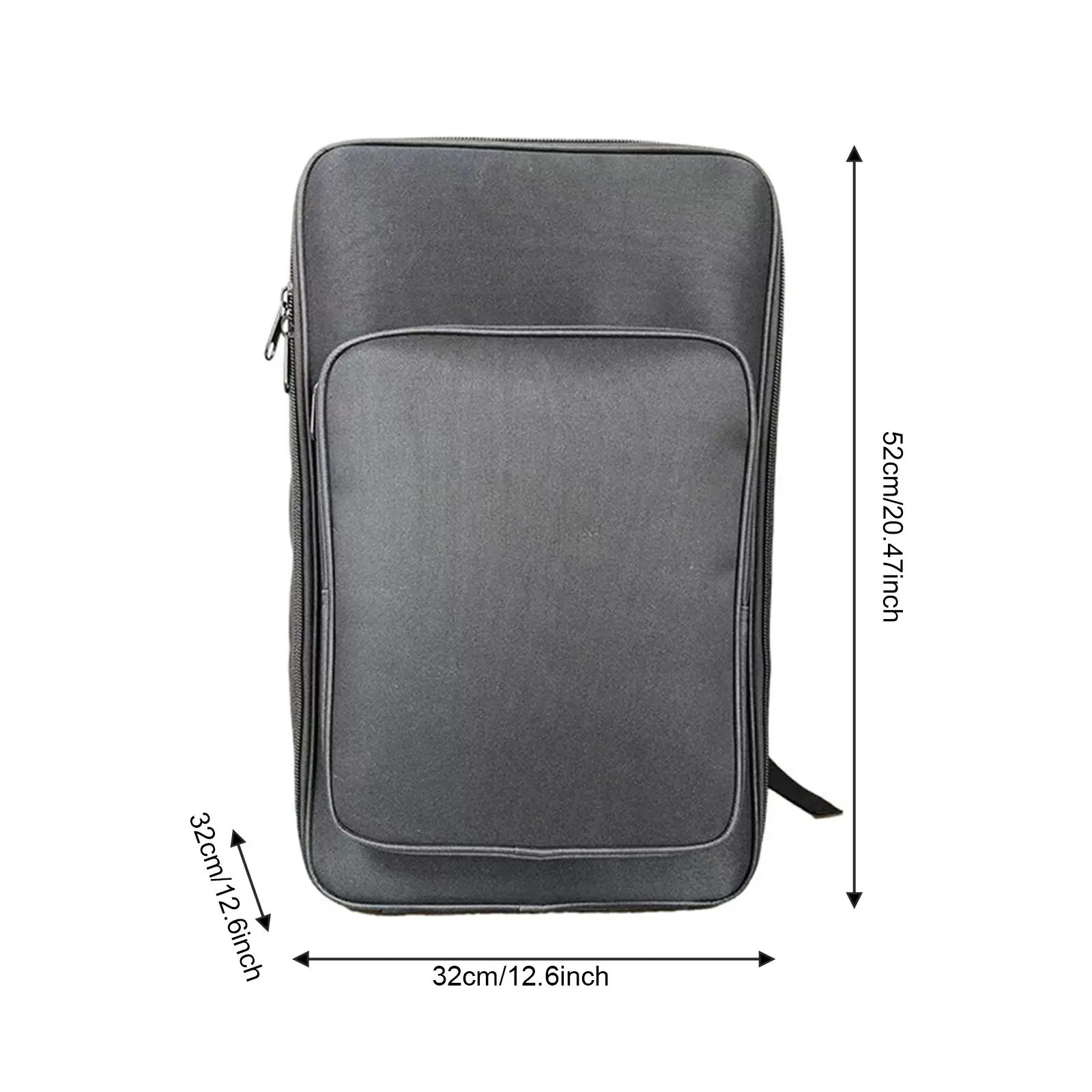 Borsa Zaino per strumenti musicali Oxford portatile resistente all'acqua per custodia da viaggio per batteria