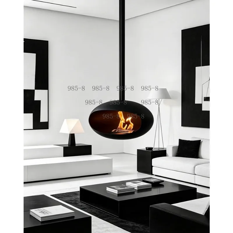 Limited Supply UFO Shaped Outdoor Fireplace, Smoke-free Ethanol Fuel Heater For Villa Backyard Garden Decoration Heating