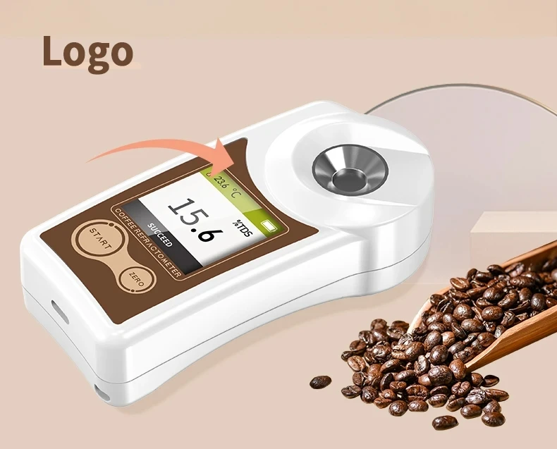 Kunden spezifische Farbe Zucker Refrakto meter Kaffee Honig Refrakto meter digitale Honig Brix Tester