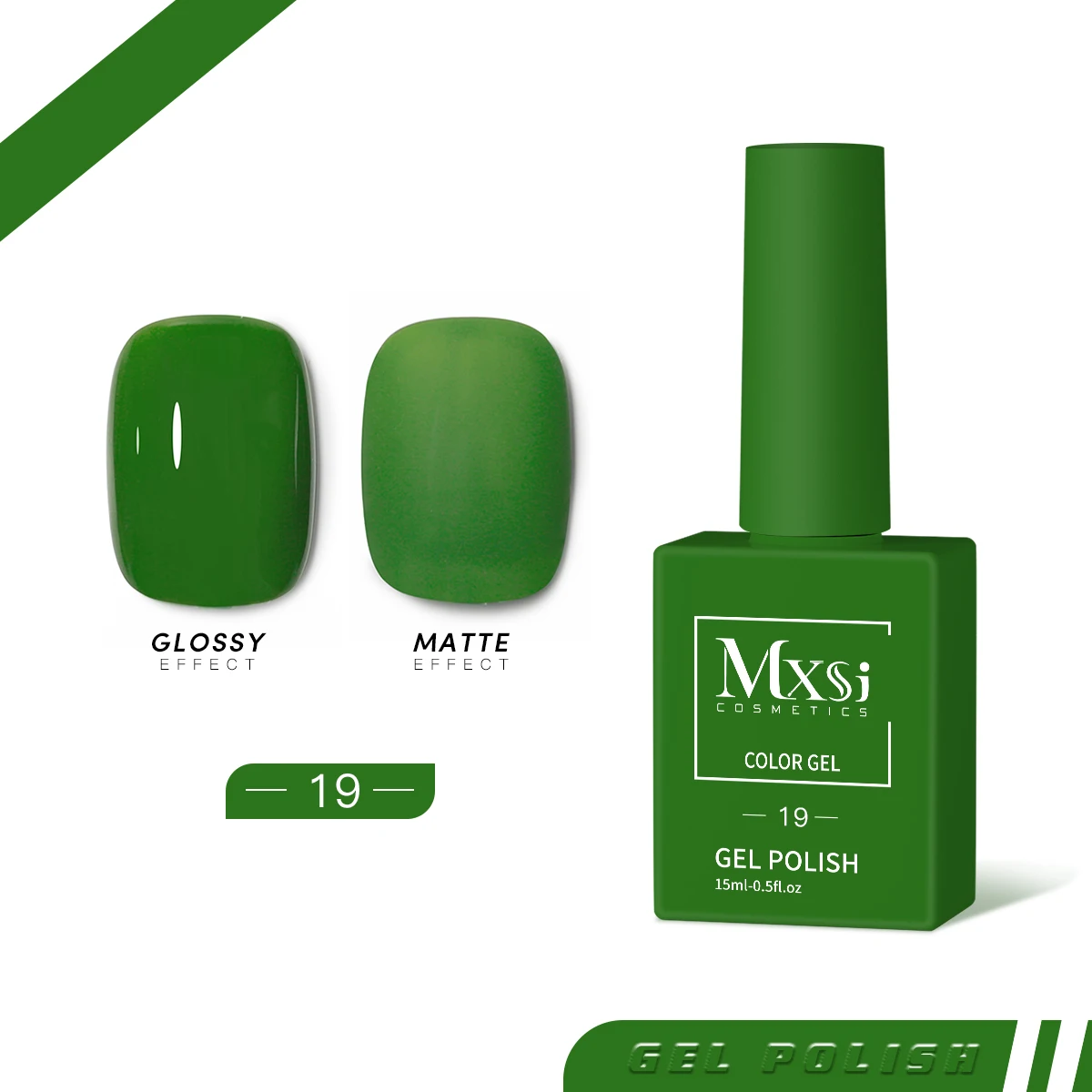 Mxsi 15 ml Gel-Nagellack, Neonbraun, Königsblau, Rot, Grün, Pastell, Nude, Nail-Art-Lack, Gel-Lack, Decklack, UV-Gel-Nagel, nicht eingestellt
