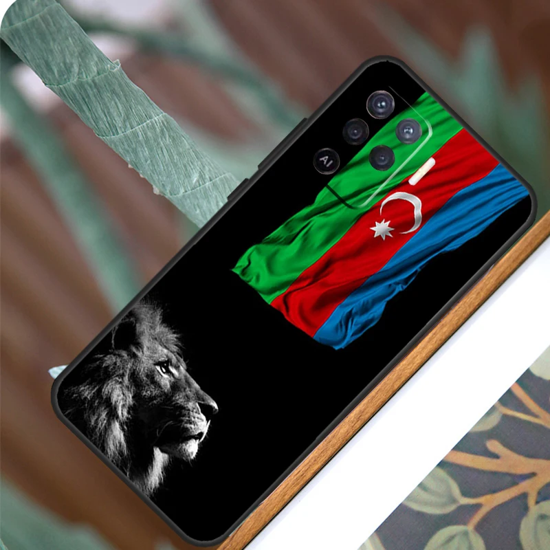 Azerbaijan Buta Flag For OPPO A53S A57S A54S A38 A78 A58 A79 A15 A17 A77 A16 A76 A96 A52 A72 A5 A9 A94 A74 Case