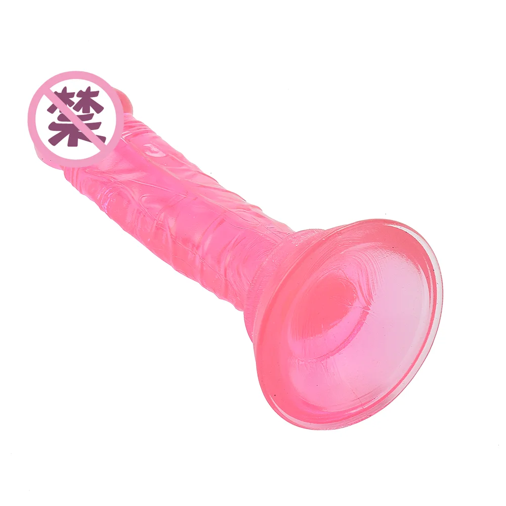 Anal Toys Small Dildo Suction Cup Large Head Soft Silicone Real Feel Penis Cock 18 Plus Adult Sex Toys For Women Men Butt Plug - Image 6