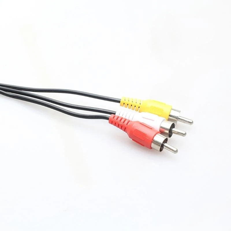 Male to Female Splitter Cord Wire Auditory Video Extension Cable Line for TVs