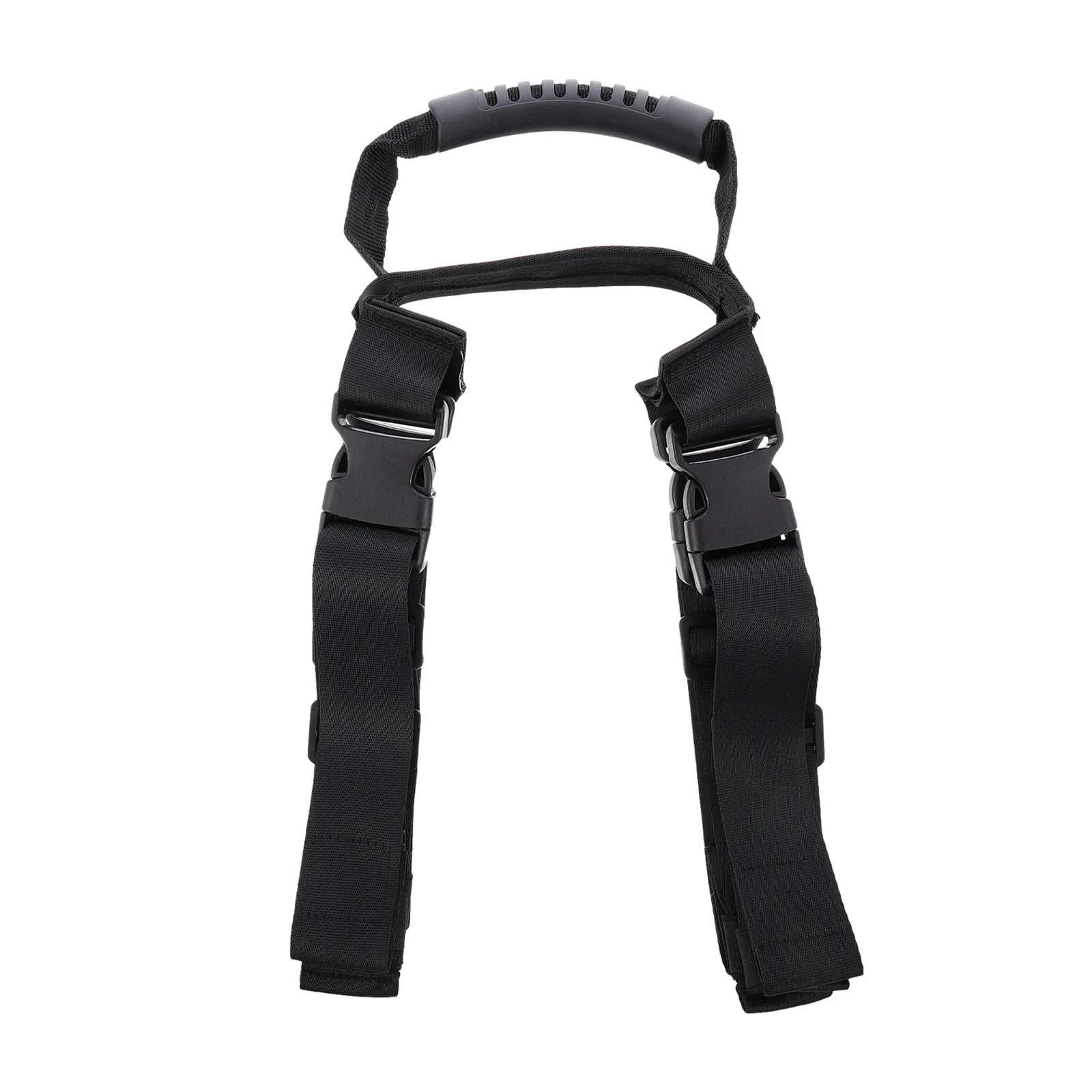 Motorcycle Rear Side Box Handle Strap Premium Nylon Material Adjustable Length Ergonomic Comfort Grip ABS Buckle for Panniers