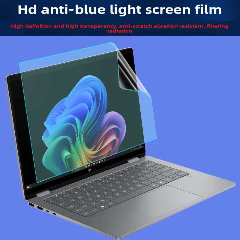 For HP OmniBook X Flip NGAI 14-fk Laptop Touch Screen Film 14-Inch Touch HD Film Blue Light Protection Film Keyboard Film