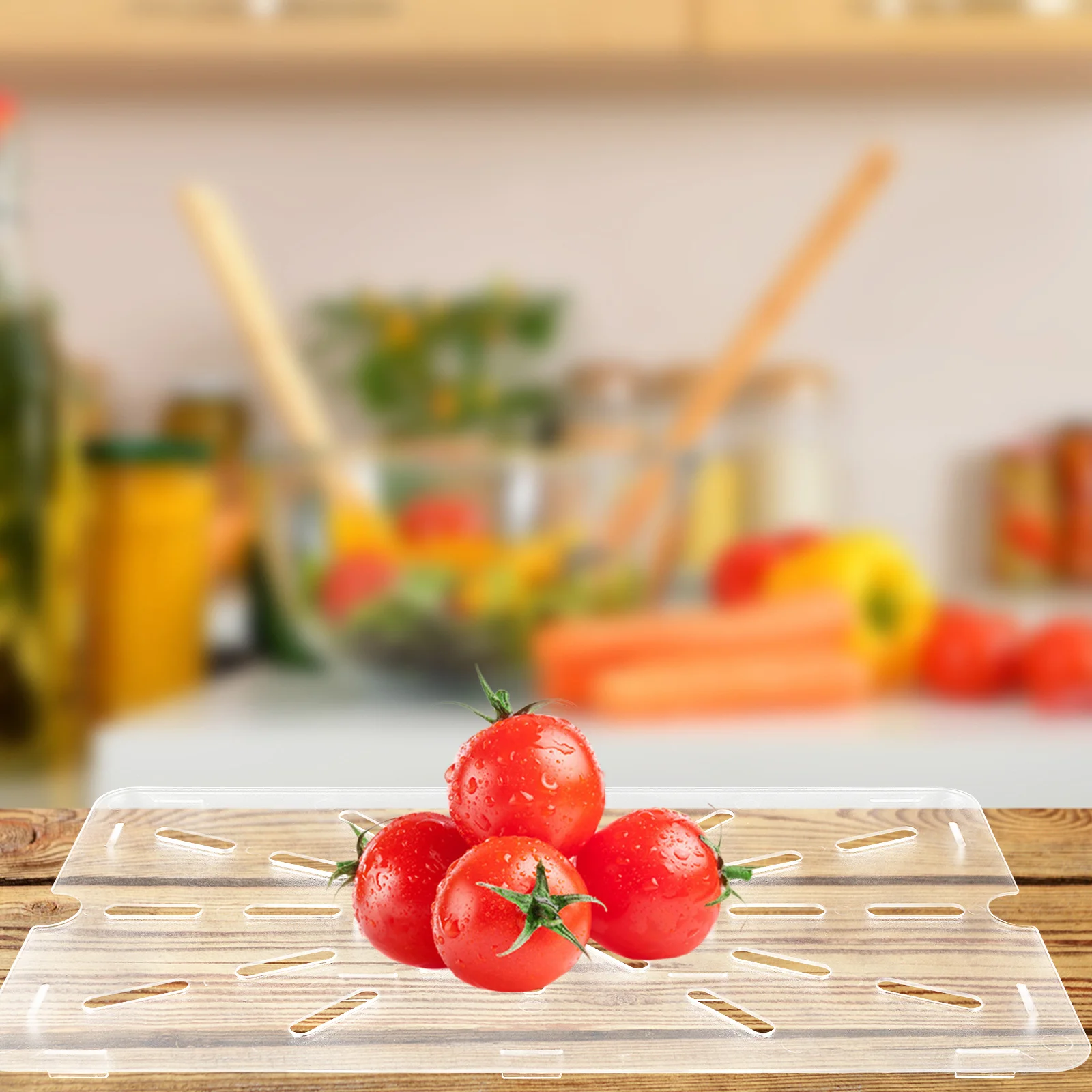 

Sheet Food Board For Sink Kitchen Organizers Drying Rack Nonslip Over Sink Drain Plate Lightweight Storage Box Draining