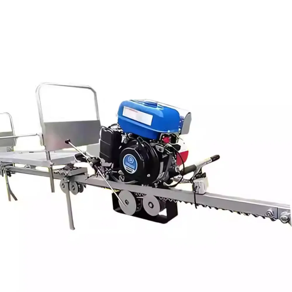 Mountain transport vehicle tea garden agricultural climbing track small train greenhouse orchard track transport vehicle