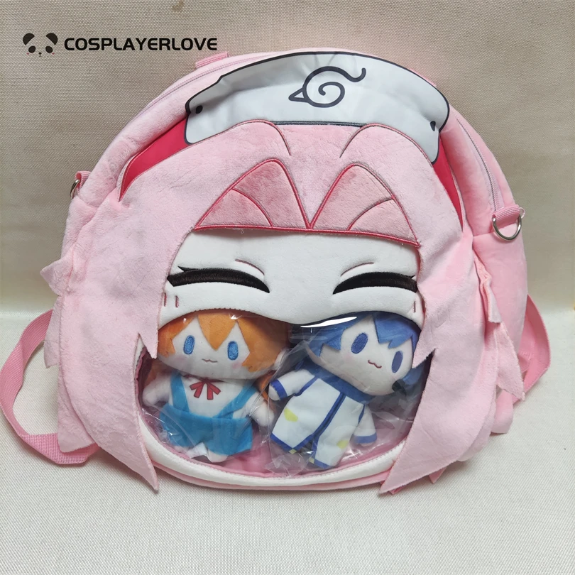 Haruno Sakura Itabag Big Mouth Shoulder Crossbody Backpack Student Birthday Gift