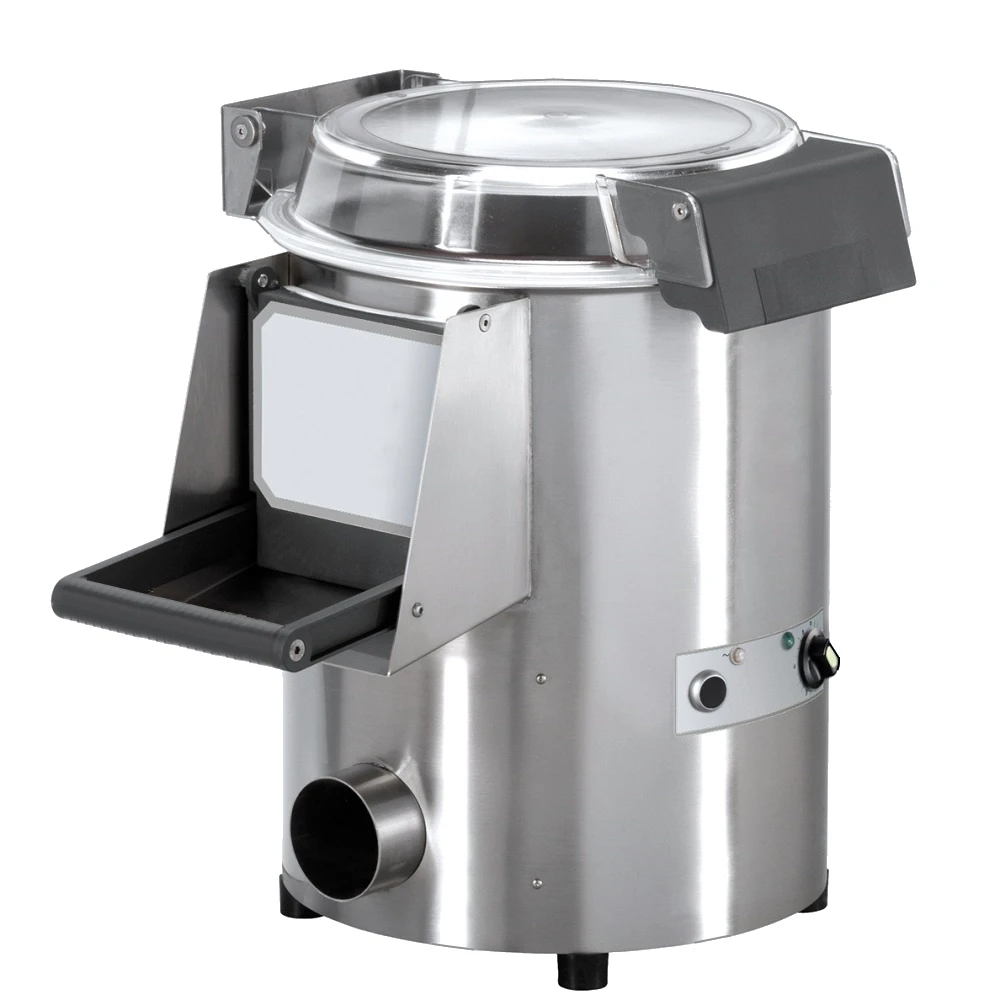 Speed potato peeler 60 kg/h 370 watts 520x630x600 mm, for farms and family restaurants, suitable for vegetable and fruit process
