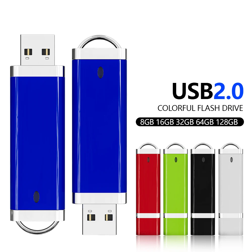 JASTER Original USB 2.0 Pen Drive 64GB High Speed USB Flash Drive 128GB Key JumpDrive 32GB Memory Stick for PC/Mac Computer