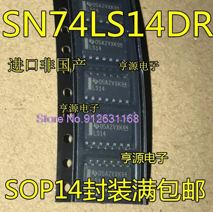 （20PCS/LOT）SN74LS14  SN74LS14DR LS14  SOP-14