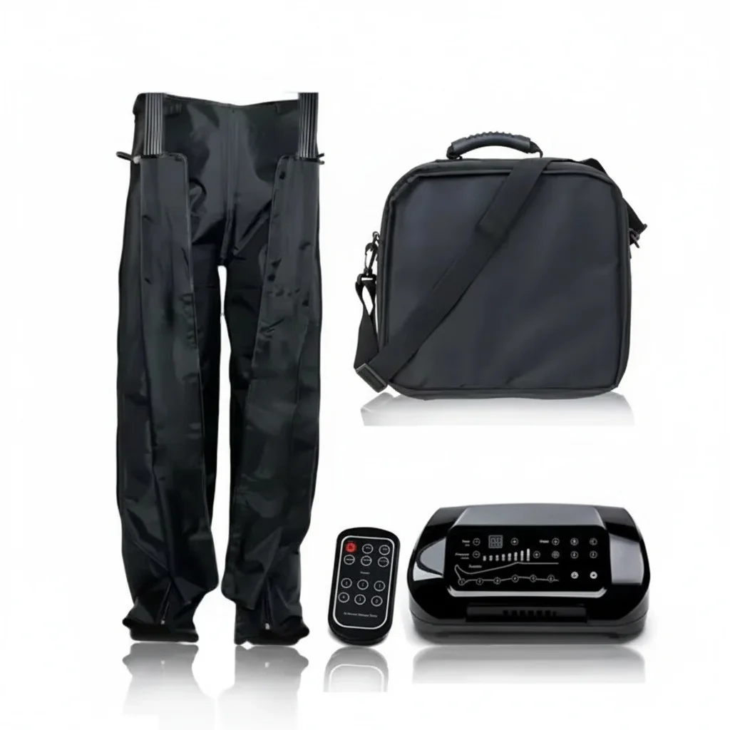 Air Compression Massager, 6-8 Chambers Physiotherapy Body Massager, Leg Arm and Waist Pain Relief