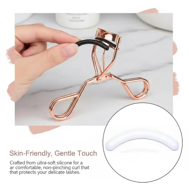 10/20/50PCS Beauty Eyelashes Makeup Curling Styling Tool Eyelash Curler Replacement Pads Women's Lash Rubber Curler Refills Pads