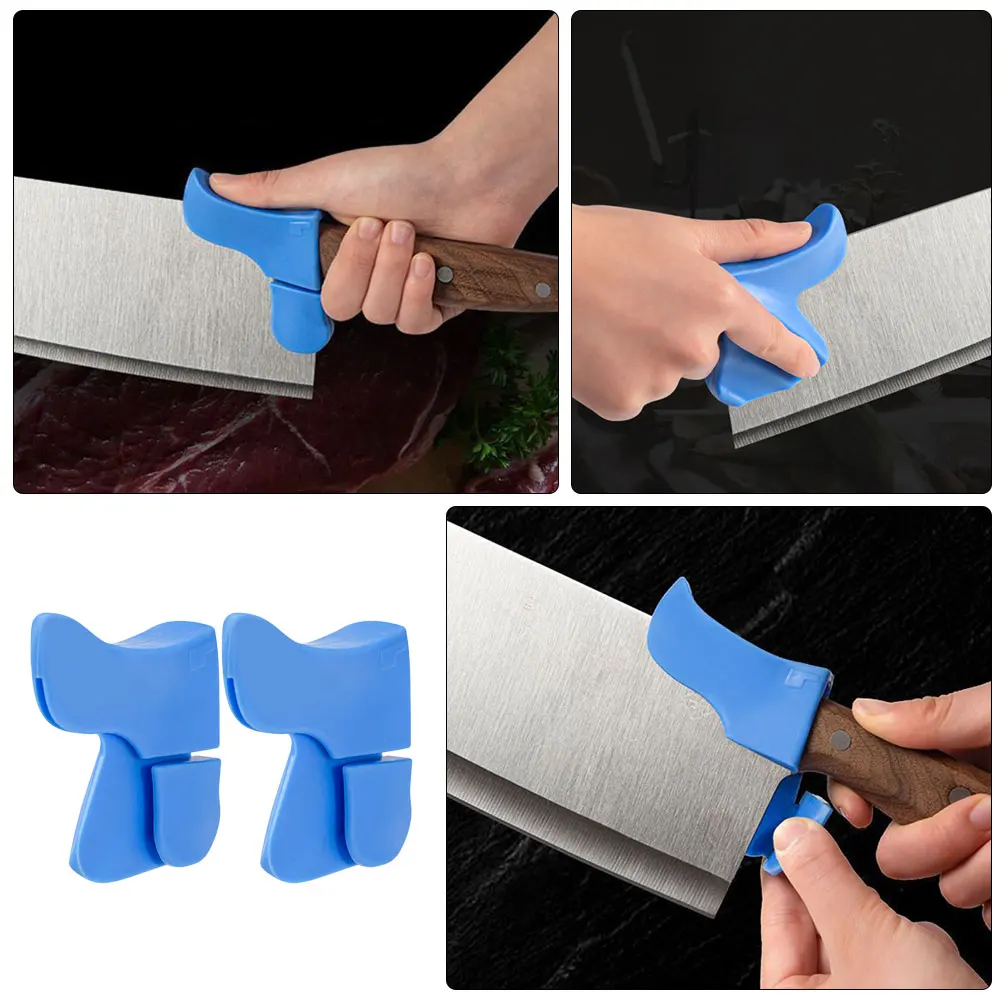 2 قطعة غطاء خلفي لقطع السيليكون مقاوم للتآكل ومقبض واقي قبضة قابل للإزالة وقابل للغسل أداة مطبخ متينة #2