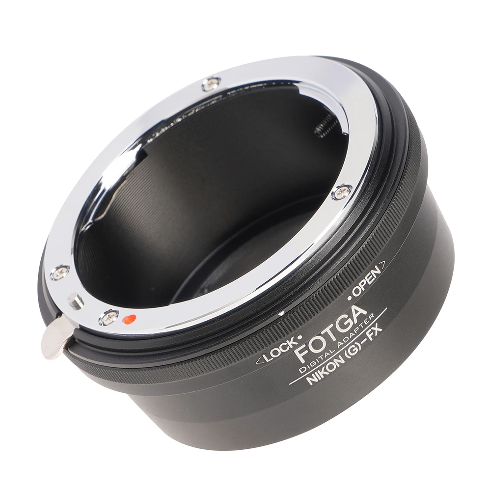 FOTGA Lens Mount Adapter For Nikon G-FX Adapter Ring Suitable For AI Nikon G-lens to Fuji X Series Mirrorless Cameras Adapter