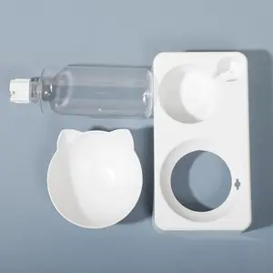 وعاء الأليفة 15 درجة إمالة لحماية فقرة عنق الرحم وعاء طعام التلقائي المغذي لوازم تغذية الأليفة أفضل 6 واقي للكلاب المكفوفين مبيعا - رقم 2