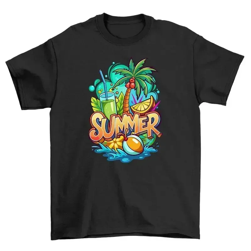 Summer_55 feel T Shirt Bring on the Fun Playful design Ideal f