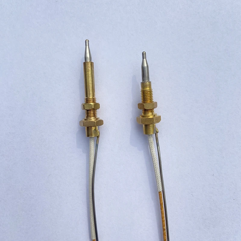 HOT 1PCS Copper Head Heading Screw Thermocouple Gas Burner For Built In Stove Tools Copper Flame-out Protection Device
