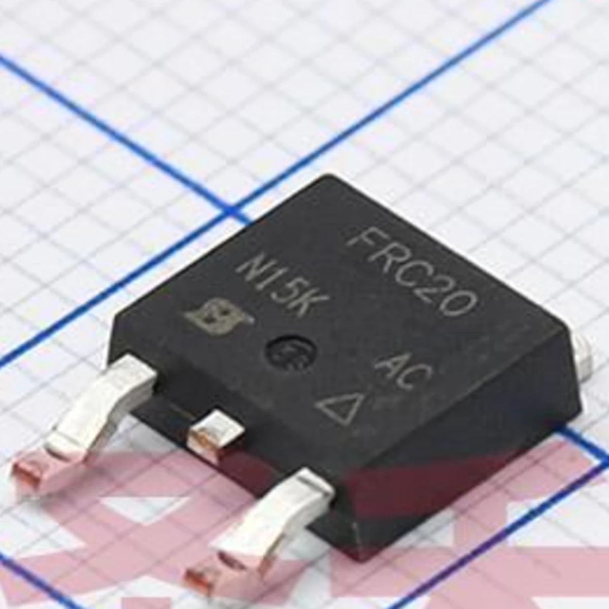 

10PCS original FRC20 field-effect transistor (MOSFET) 2.5W; 42W 600V 2A 1 N channel DPAK (TO-252) IRFRC20PBF