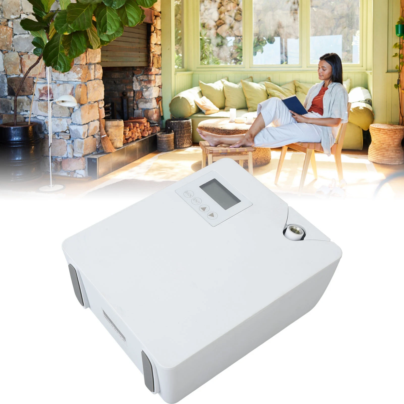

Mini Air Machine Essential Oil Diffuser Nebulizing Diffusion System for Hotel Toilet Fragrance Nebulizing Diffusion System