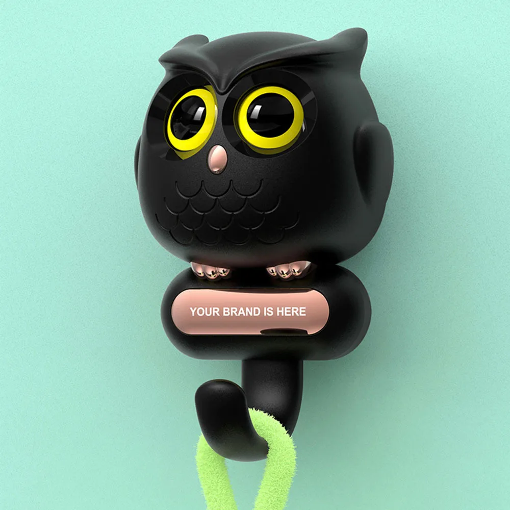 Fashion Blinking Owl-shape Hook Multifunctional Stylish Keychains Hook for Home