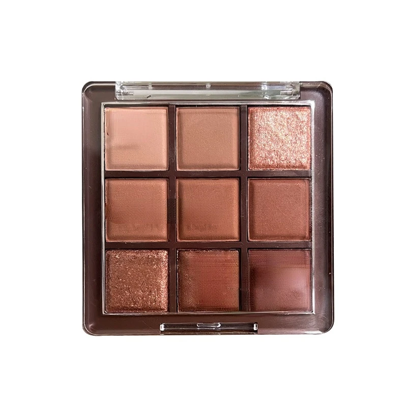 

Chocolate warm brown super fire earth color sequins fine flash new eye shadow summer novice